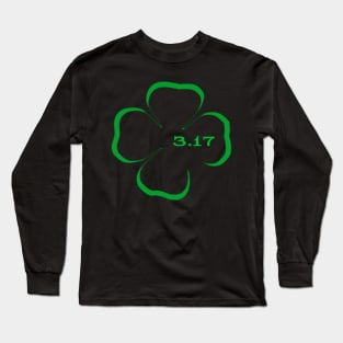 St. Patrick's Day Shamrock Long Sleeve T-Shirt